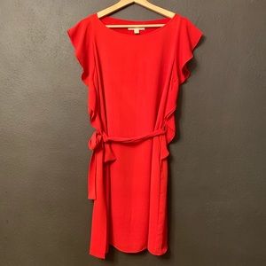 Michael Kors vibrant red dress!